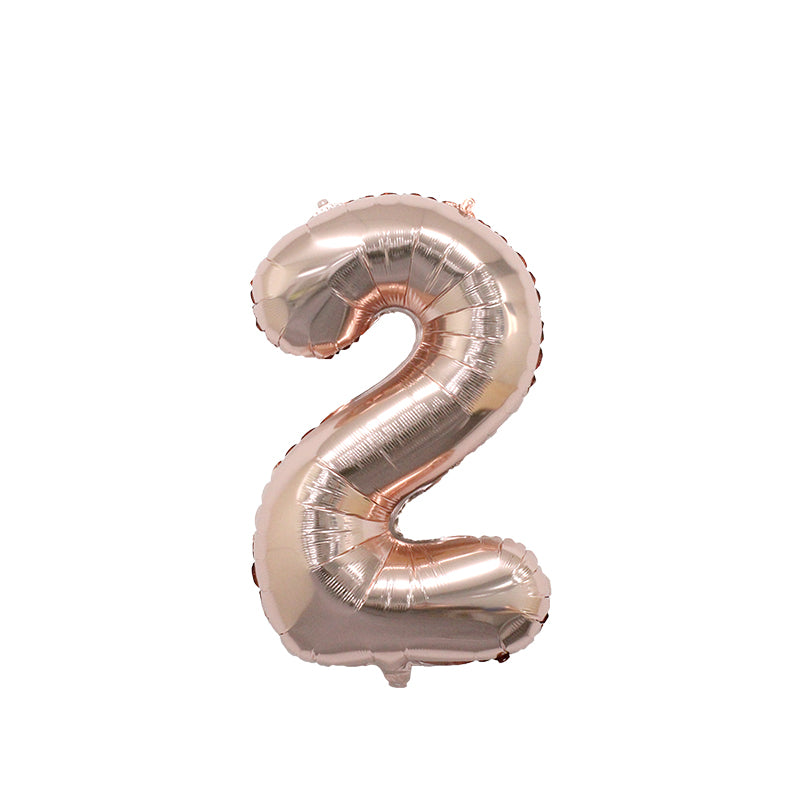 foil number balloon