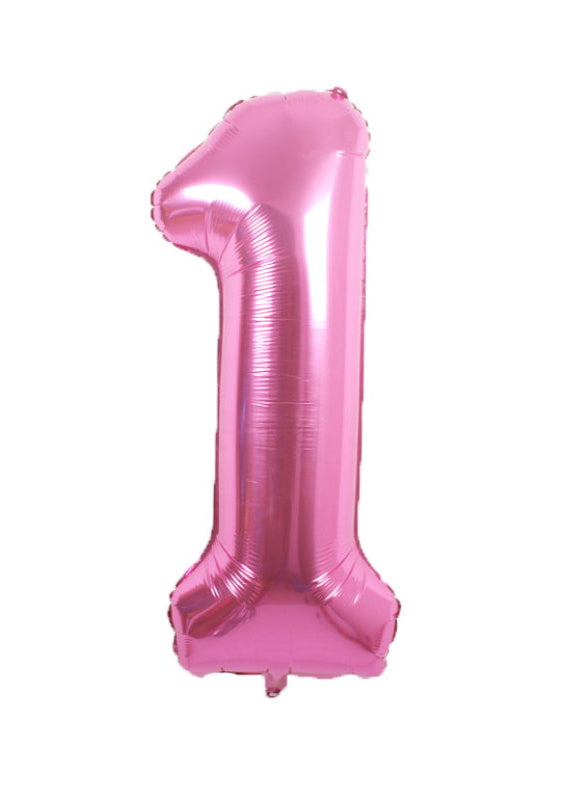Large foil number balloon , tampa balloons, giant foil balloon numbers