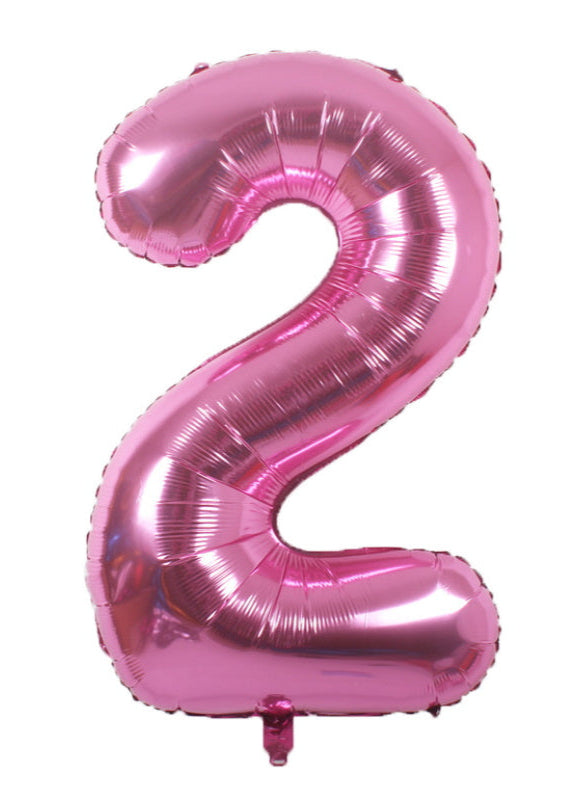 Large foil number balloon , tampa balloons, giant foil balloon numbers