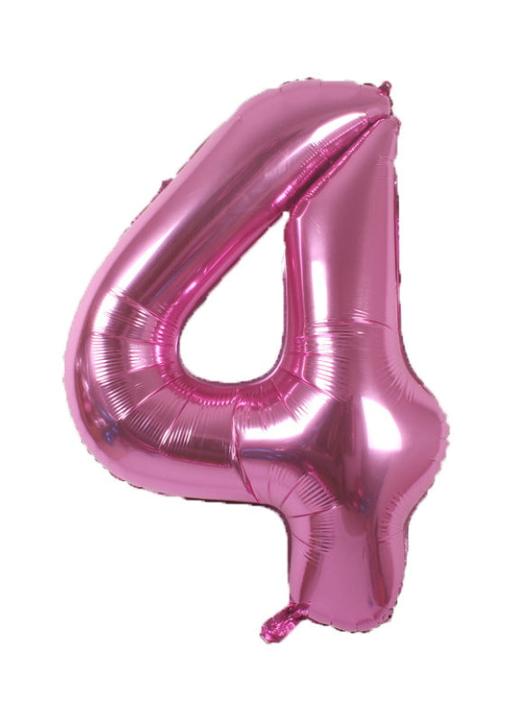 Large foil number balloon , tampa balloons, giant foil balloon numbers