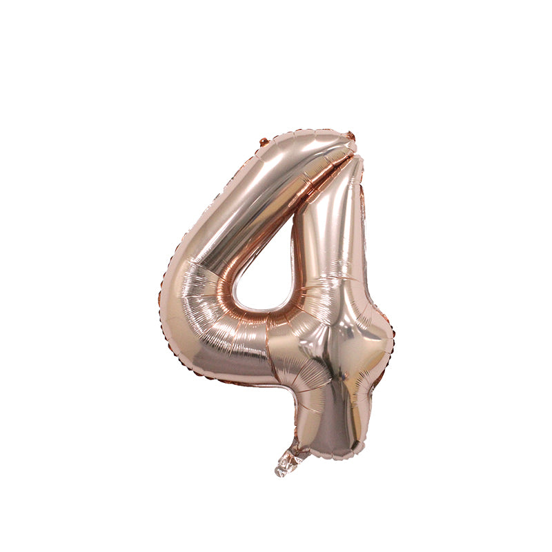 foil number balloon