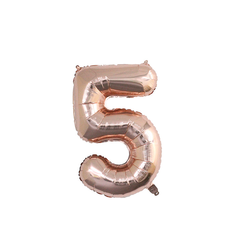 foil number balloon