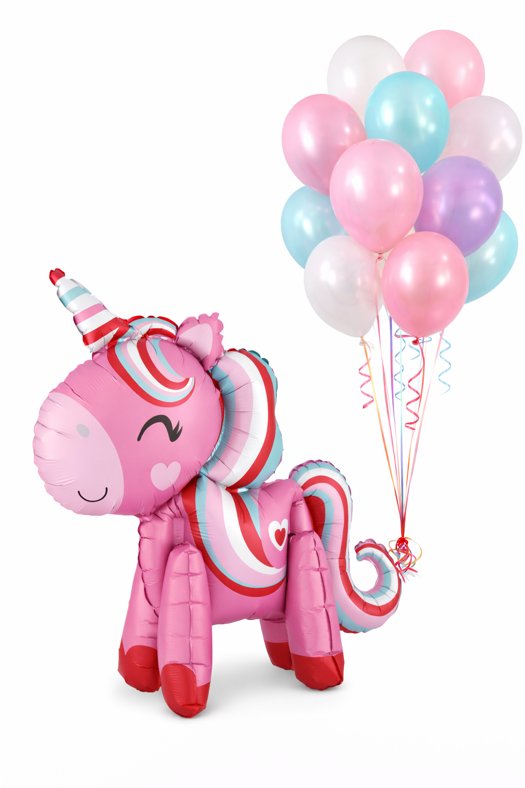 Pink Unicorn Foil Balloon 22x21 – Unicorn Birthday Balloon for Kids Party | Helium Balloon Tampa Delivery