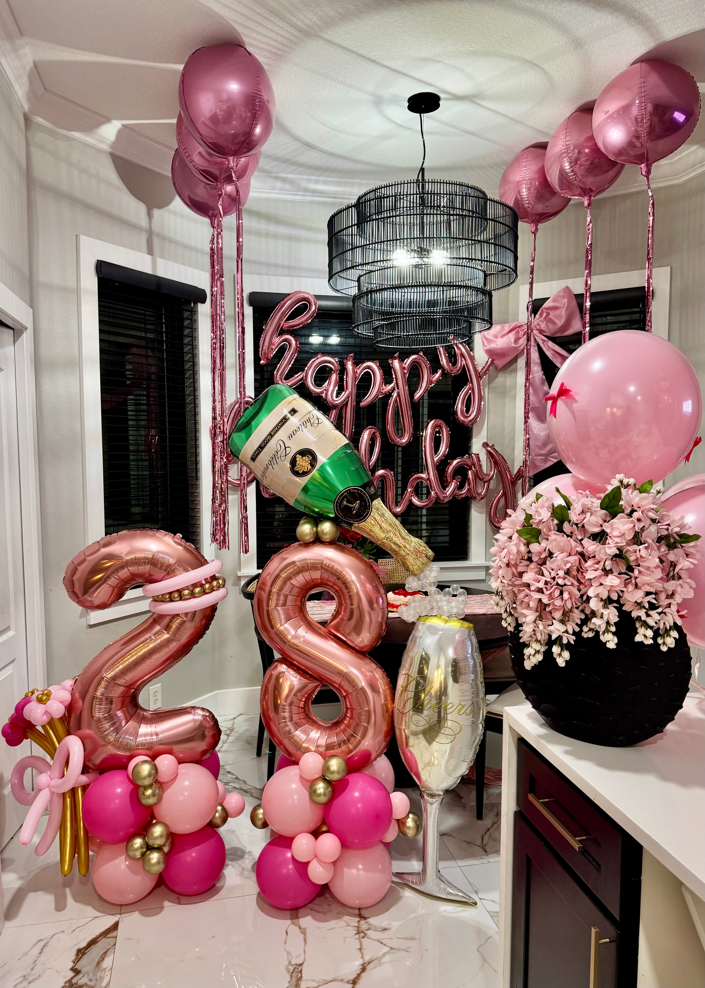 birthday balloon decor, balloon decorations, birthday balloons , birthday balloon bouquet