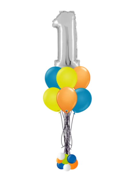 Party Number Balloon Bouquet