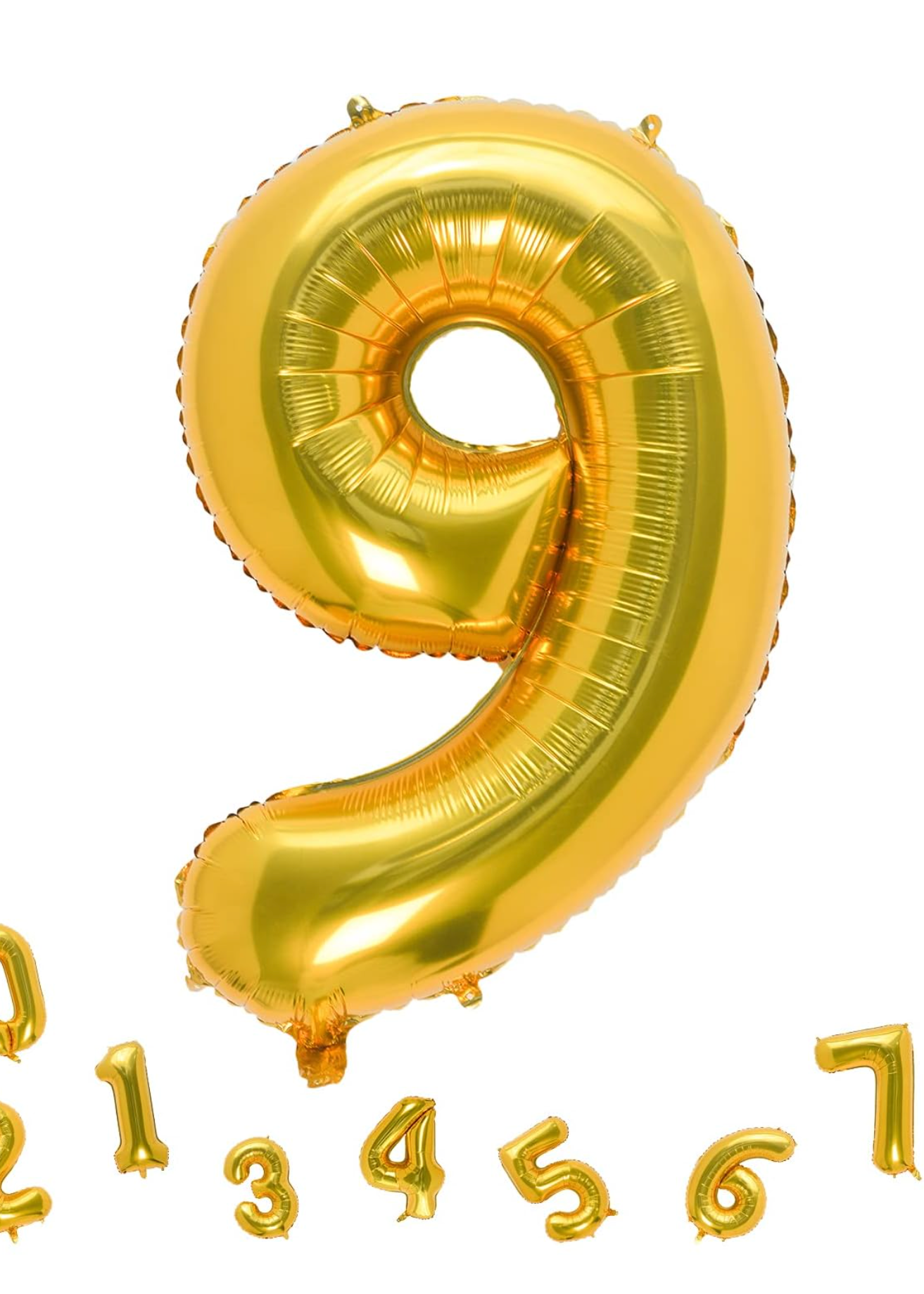 Foil number balloons 32 inch