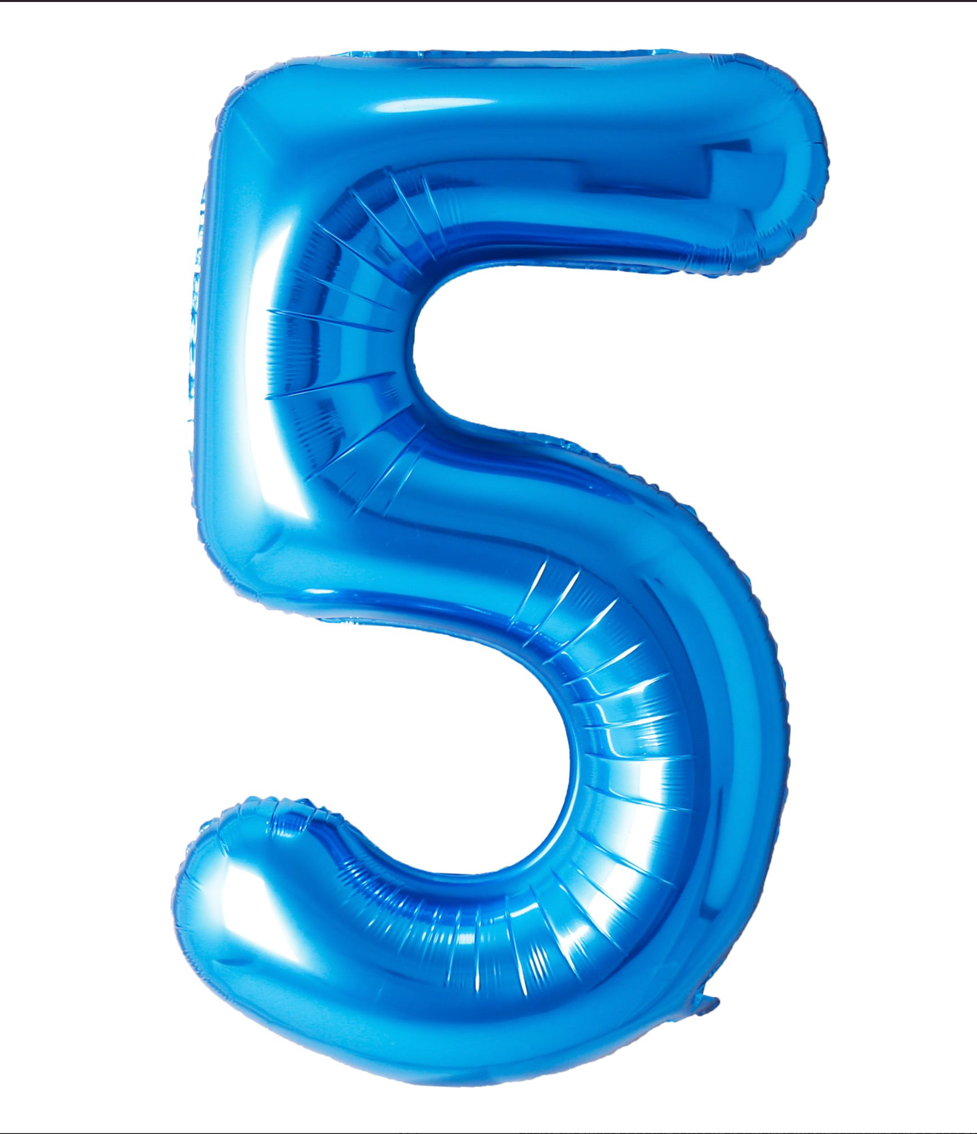 Foil number balloon , large Foil number balloon