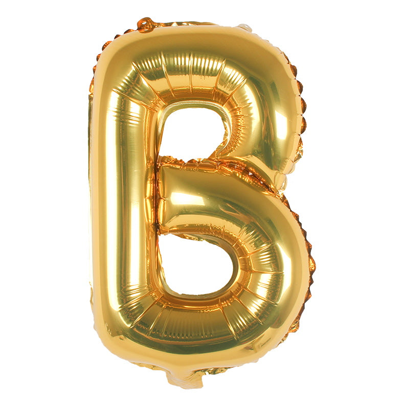 40-Inch Gold Letter Foil Balloon