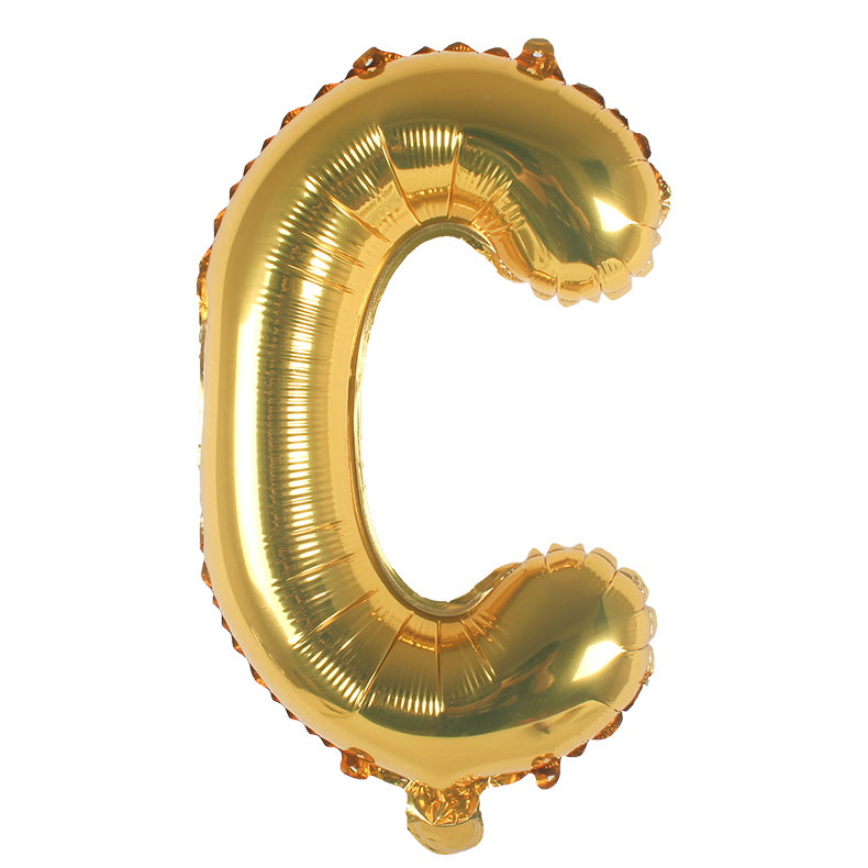 40-Inch Gold Letter Foil Balloon