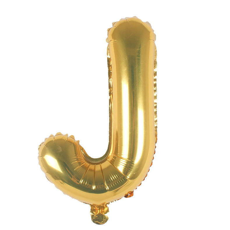 40-Inch Gold Letter Foil Balloon