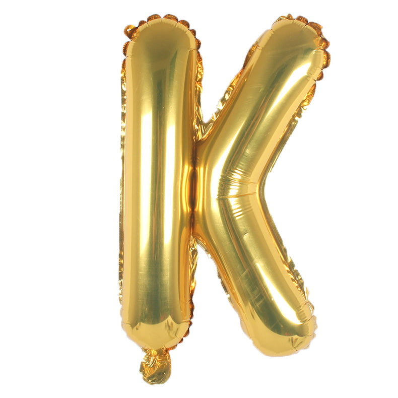 40-Inch Gold Letter Foil Balloon
