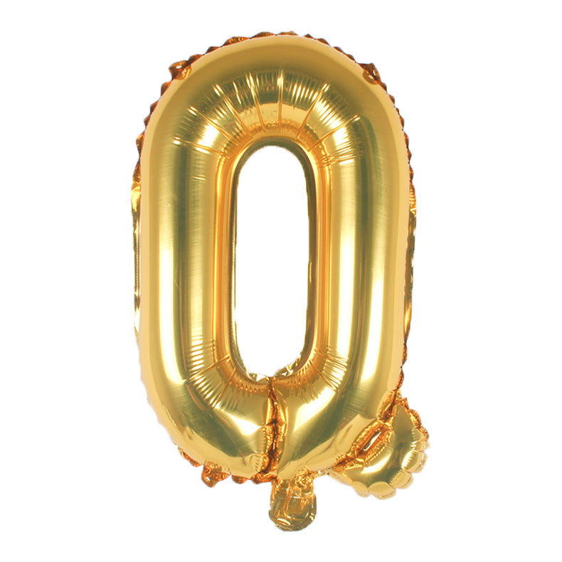 40-Inch Gold Letter Foil Balloon