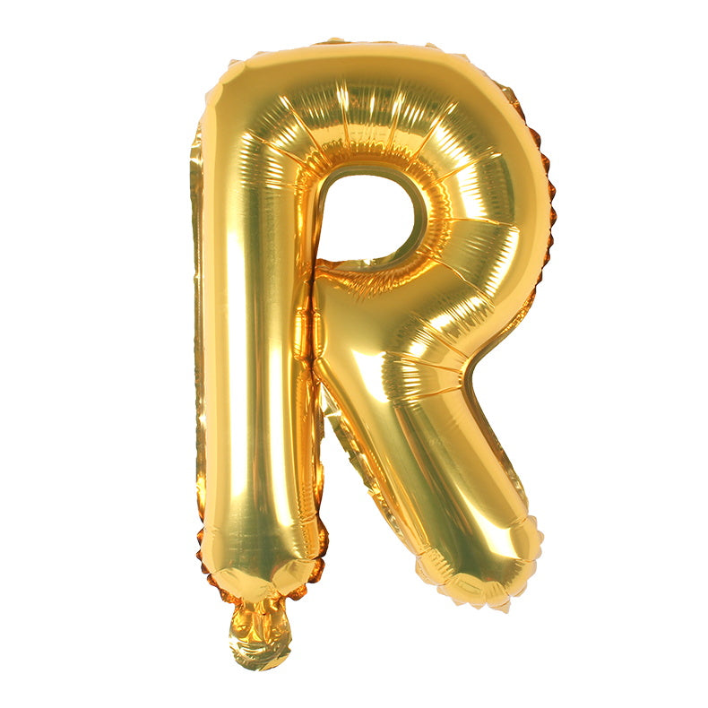 40-Inch Gold Letter Foil Balloon