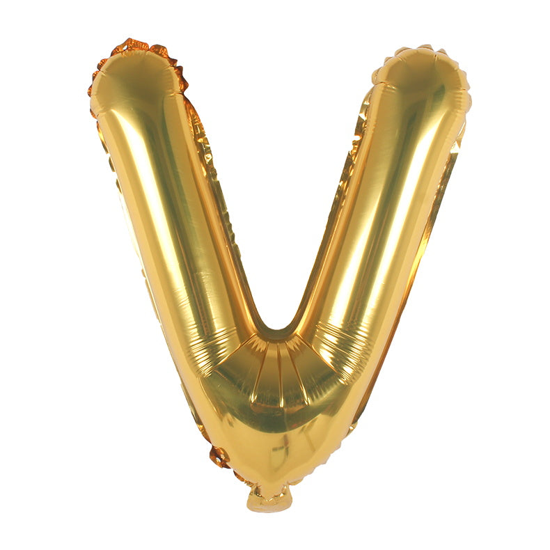 40-Inch Gold Letter Foil Balloon
