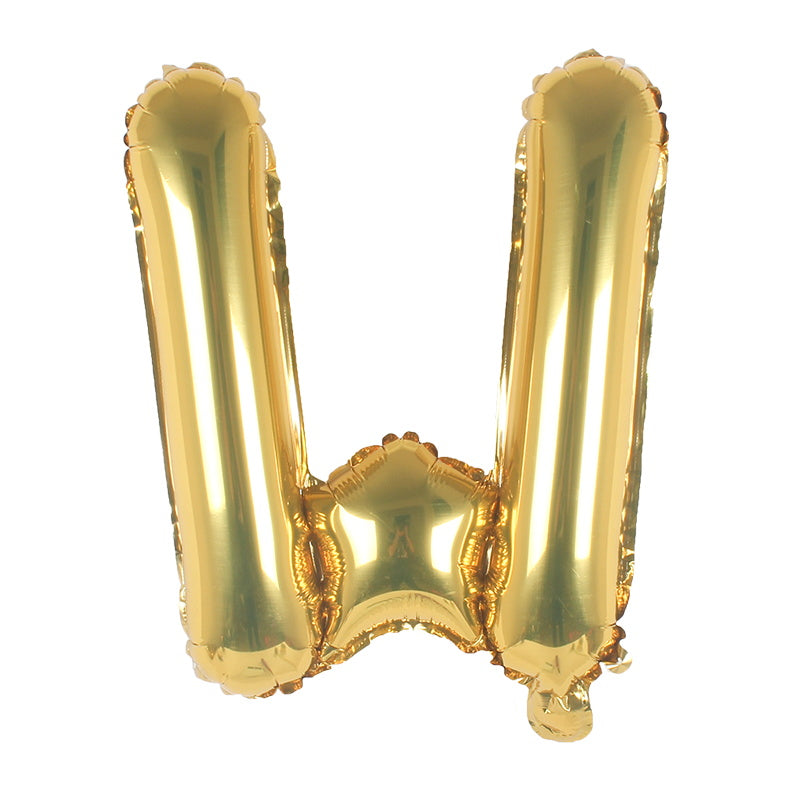 40-Inch Gold Letter Foil Balloon