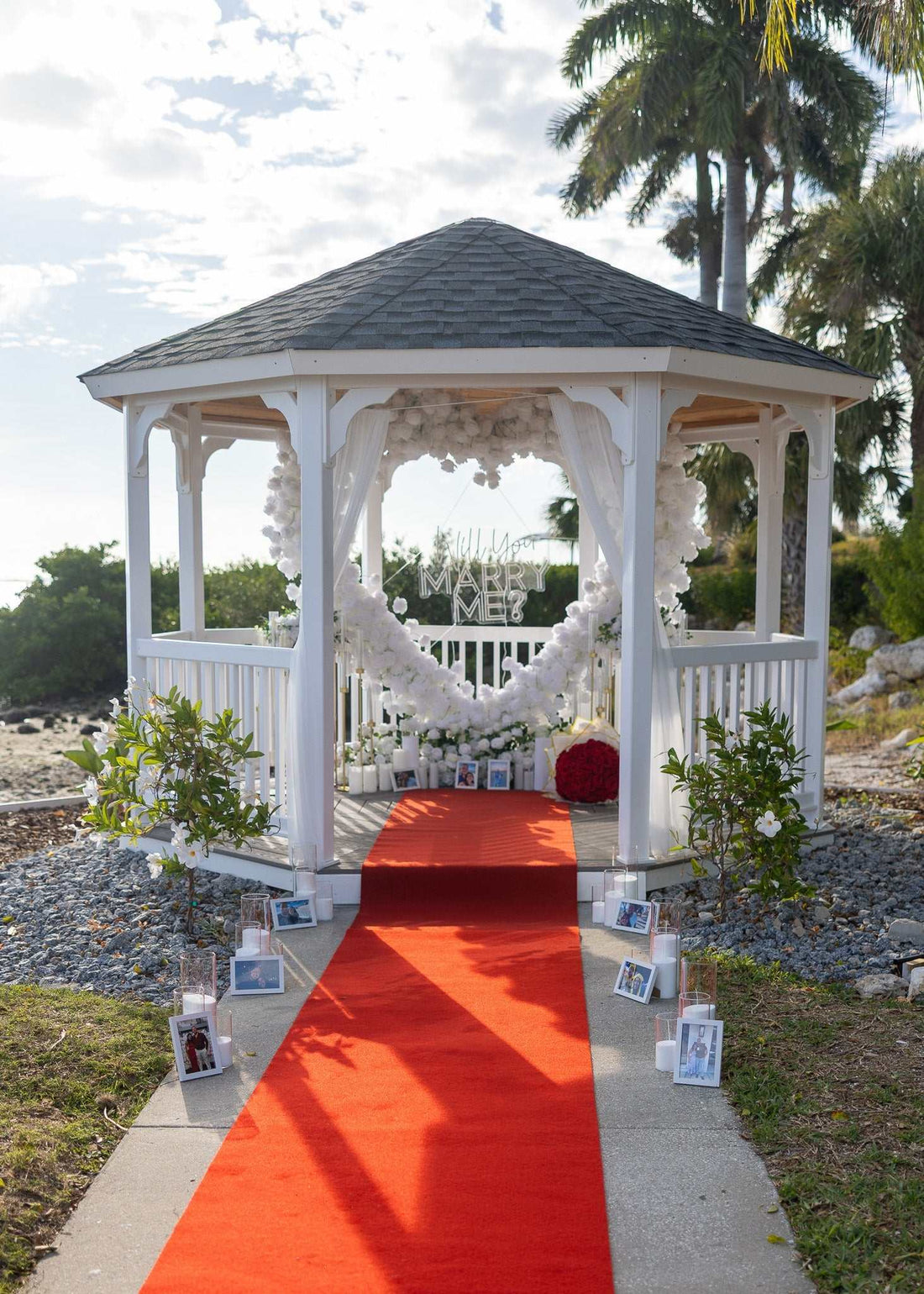 Marry Me Outside Proposal