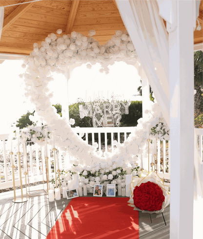 Marry Me Outside Proposal