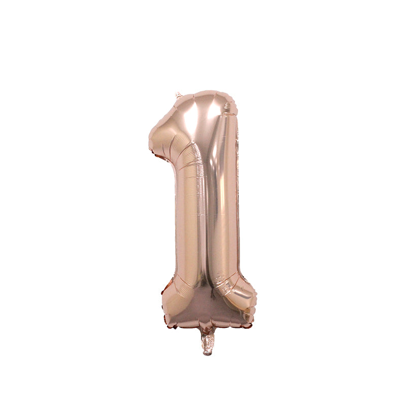 foil number balloon 