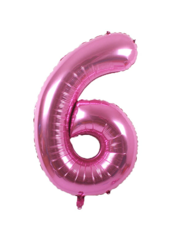Large foil number balloon , tampa balloons, giant foil balloon numbers 