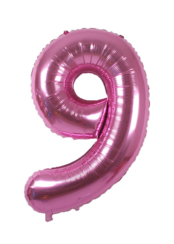Large foil number balloon , tampa balloons, giant foil balloon numbers 