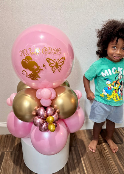 Money gift, money balloon bouquet for kids , graduation kids balloon bouquet 