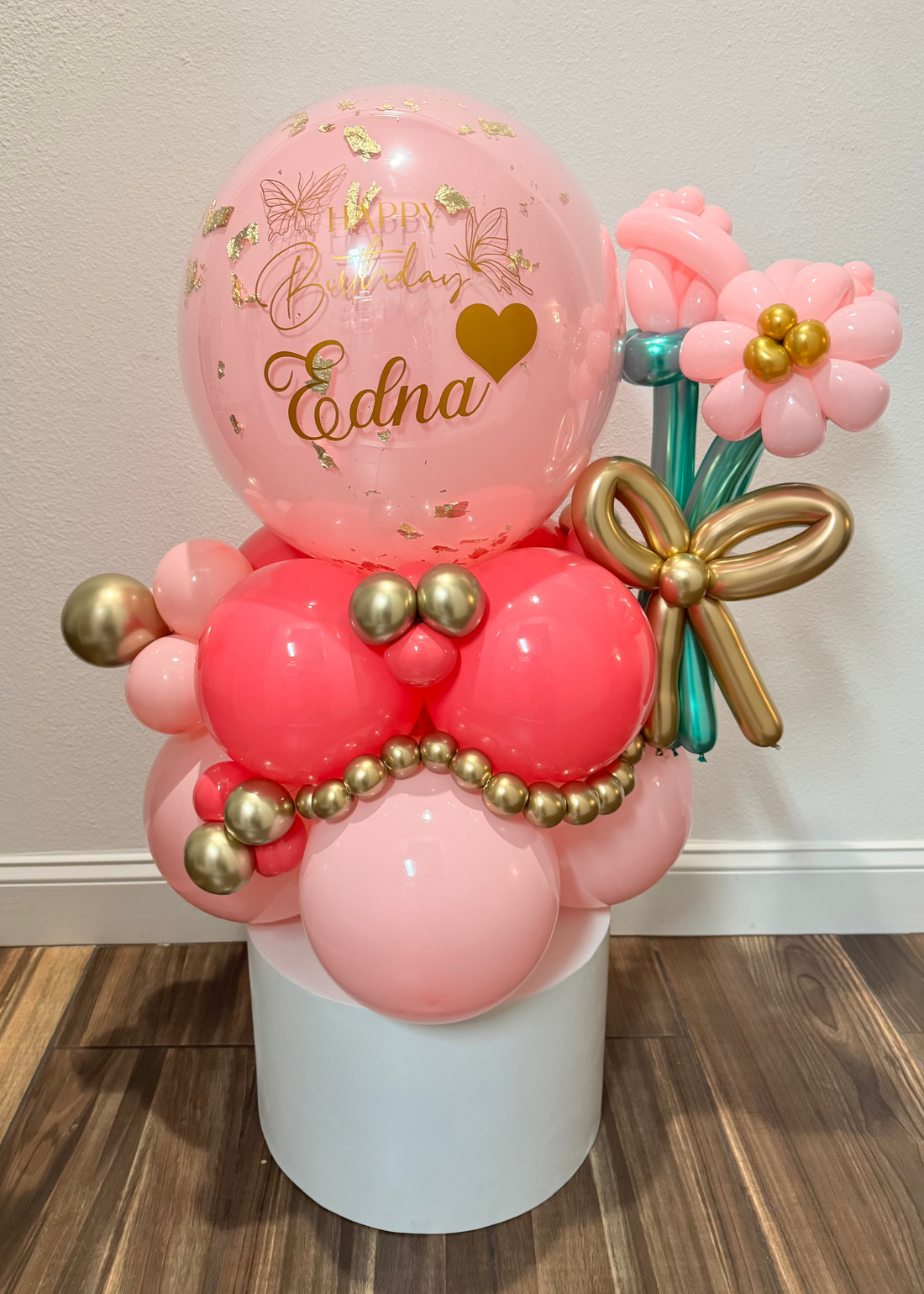 Happy Birthday Bobo Balloon Bouquet, birthday bobo balloon bouquet 