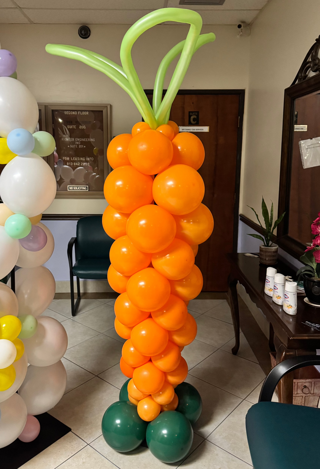 Spring Carrot Column 6 Ft