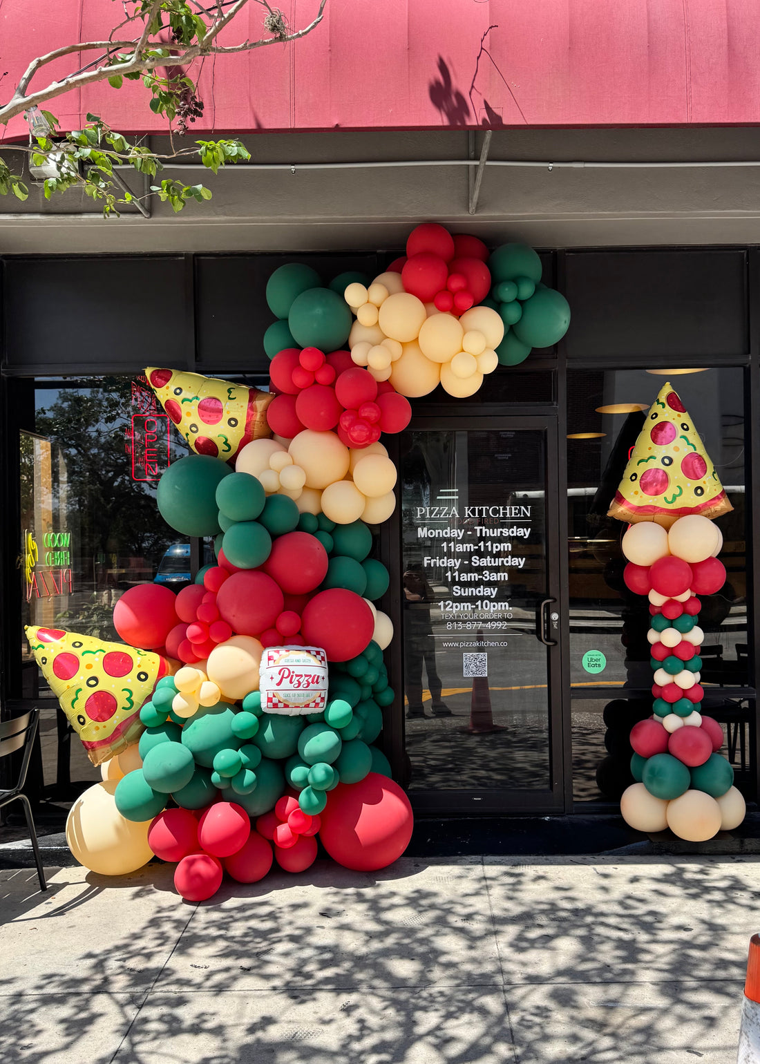 Business Grand Opening Organic Balloon Garland