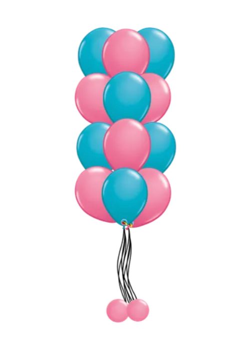 12 Latex Balloon Table Bouquet