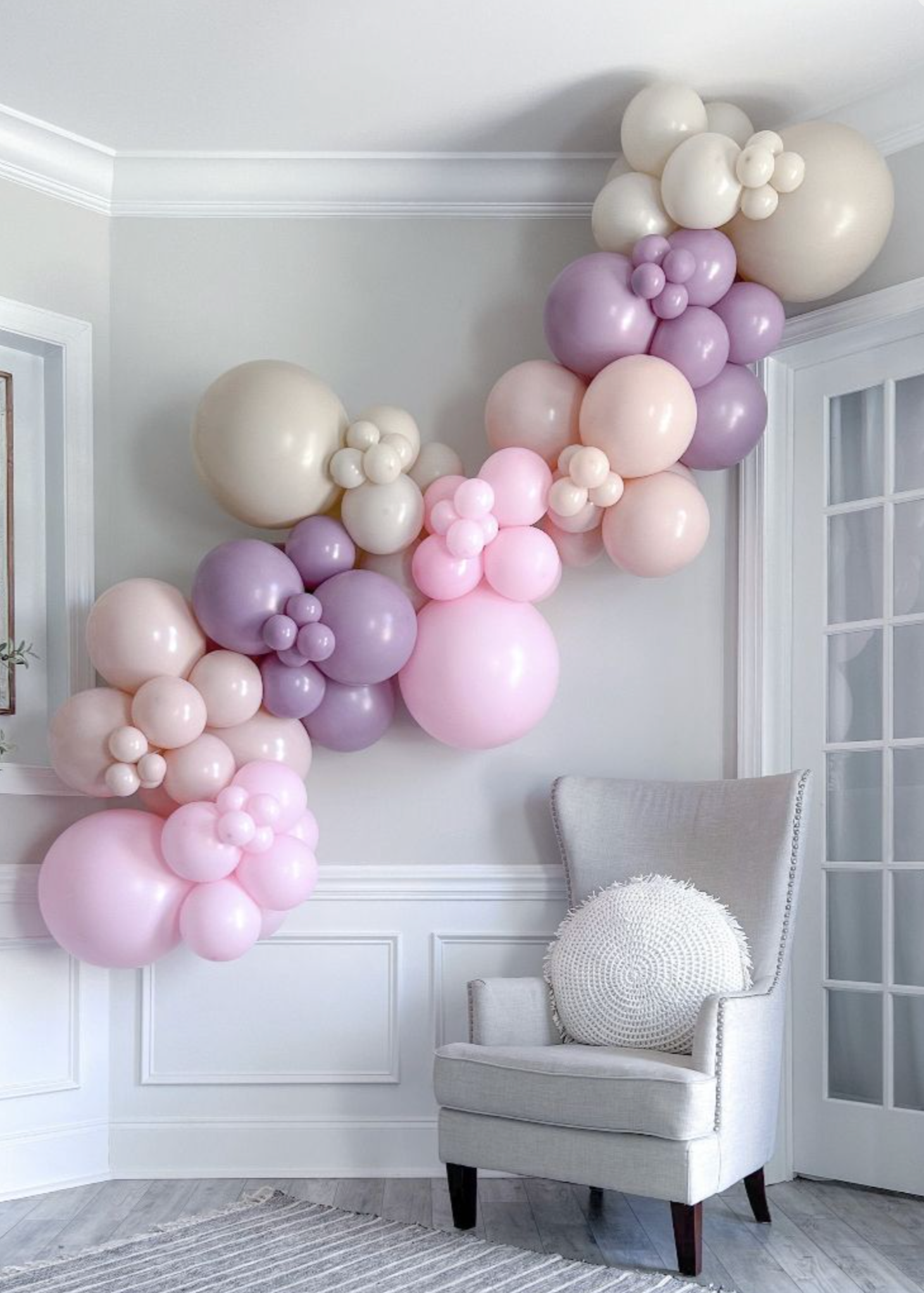 Grab & Go Balloon Garland, tampa balloons , tampa balloon artist , tampa ballon decorations , balloons, balloon garland 