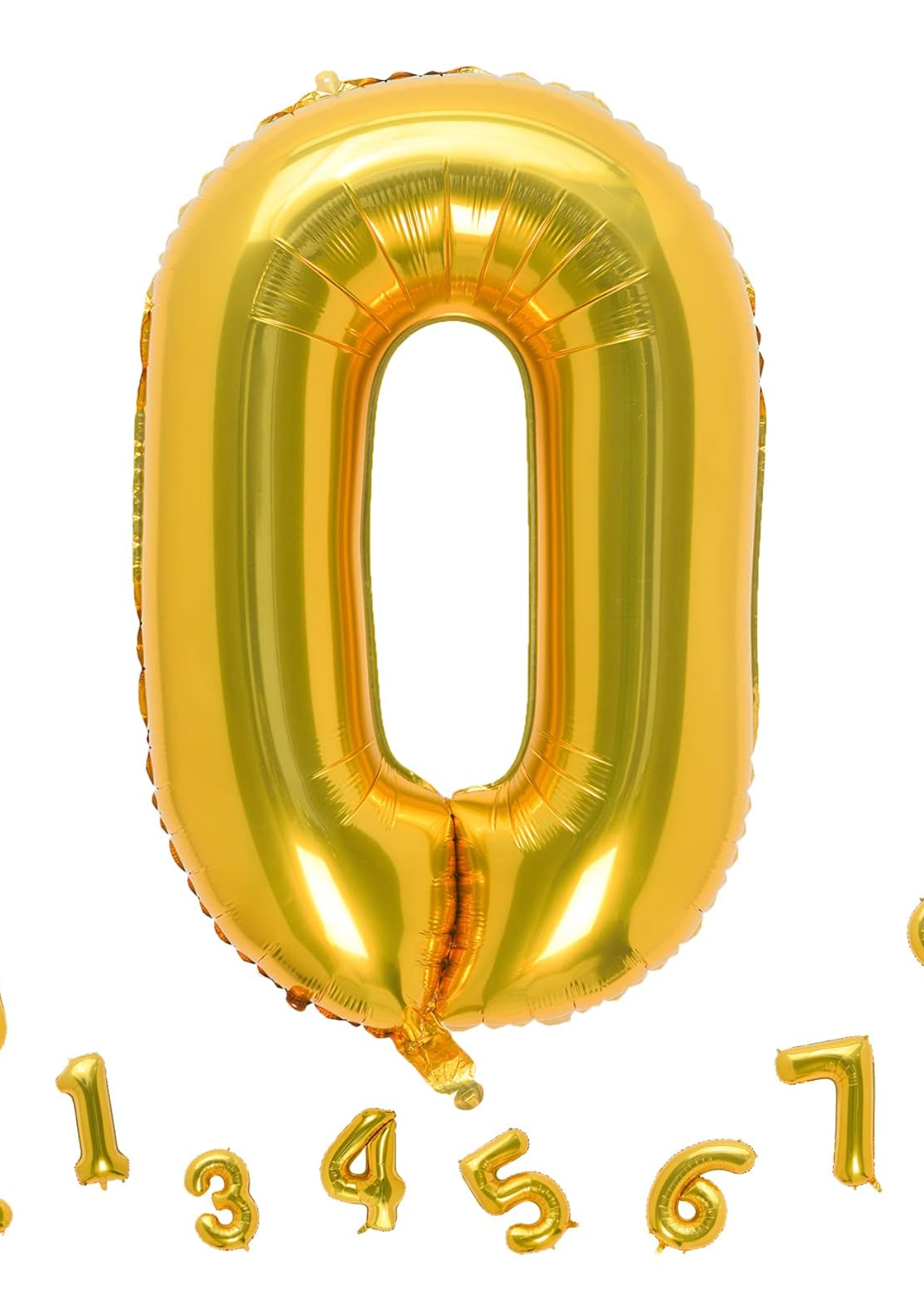 Foil number balloons 32 inch 