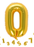 Foil number balloons 32 inch 
