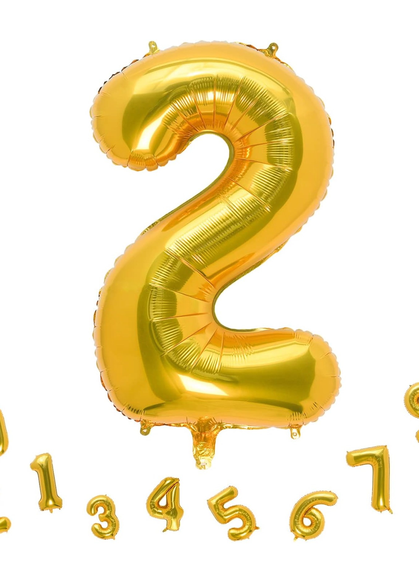Foil number balloons 32 inch 
