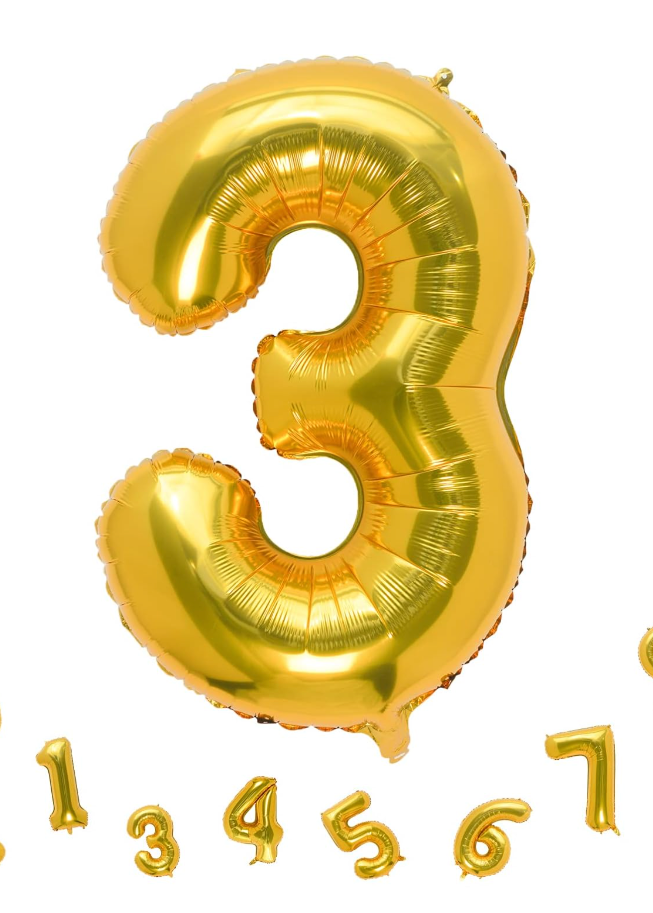 Foil number balloons 32 inch 