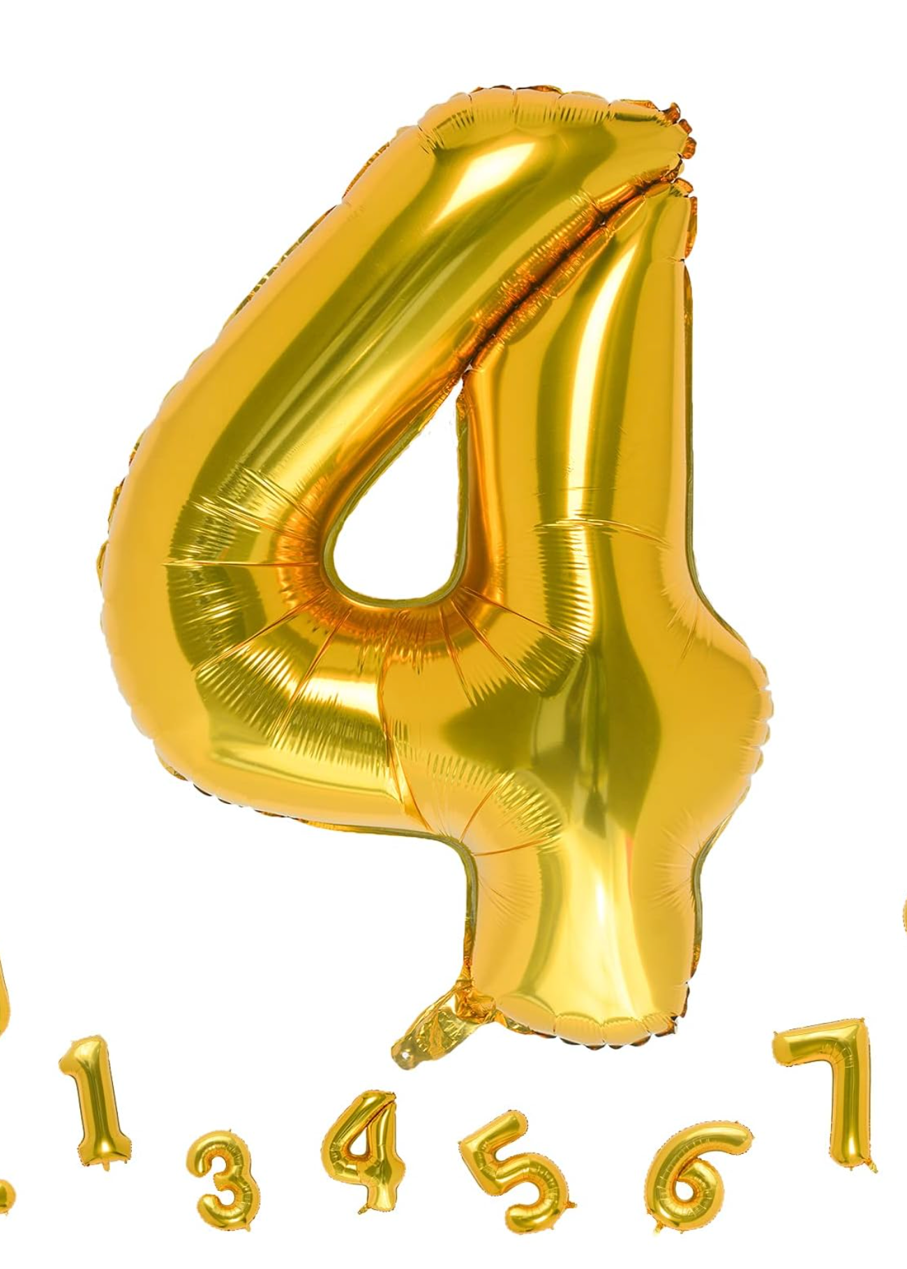 Foil number balloons 32 inch 