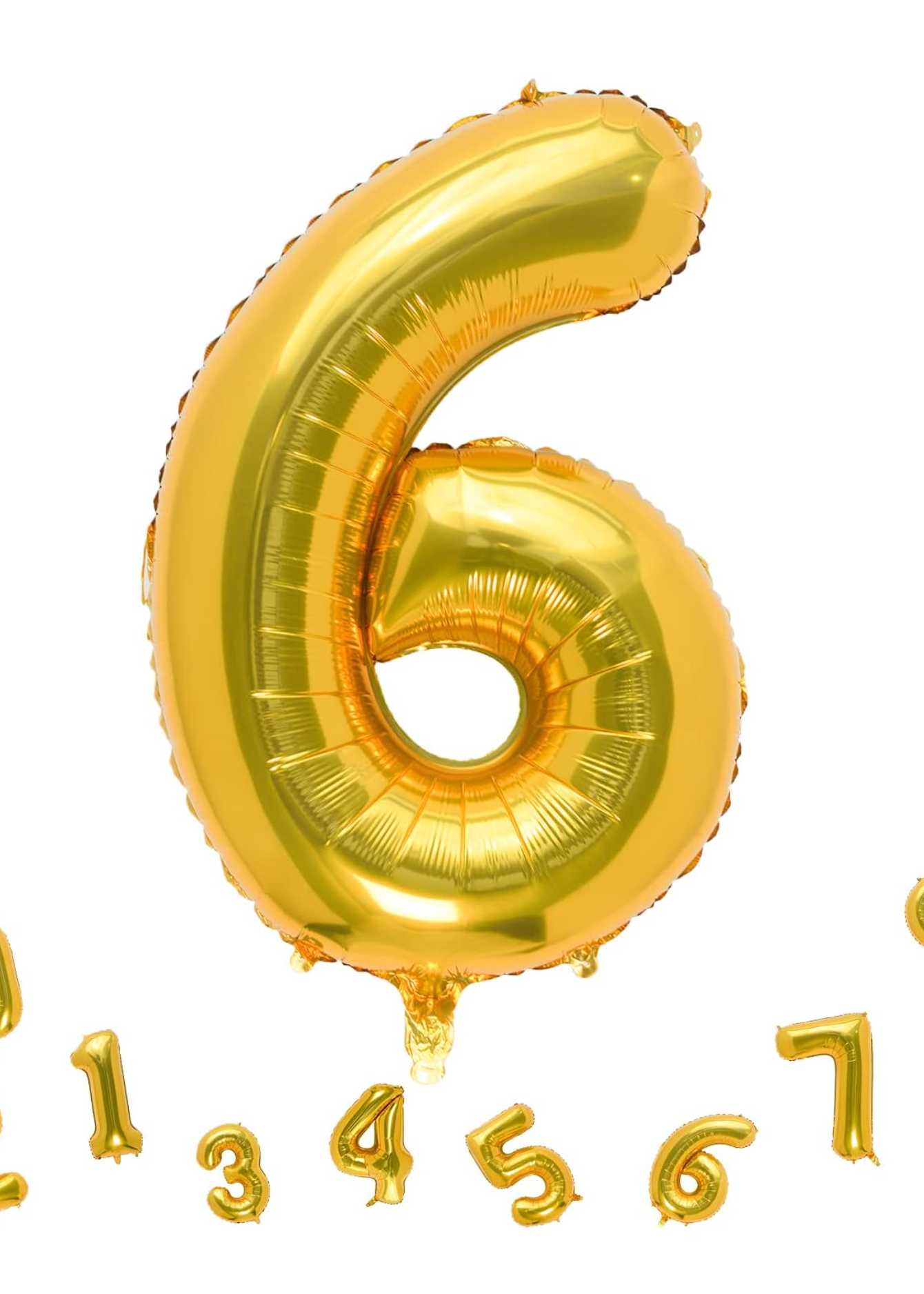 Foil number balloons 32 inch 