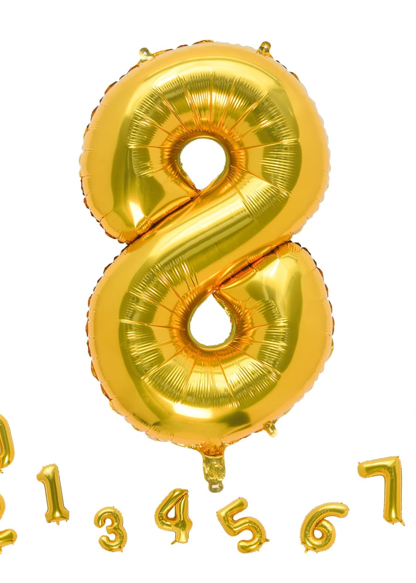 Foil number balloons 32 inch 