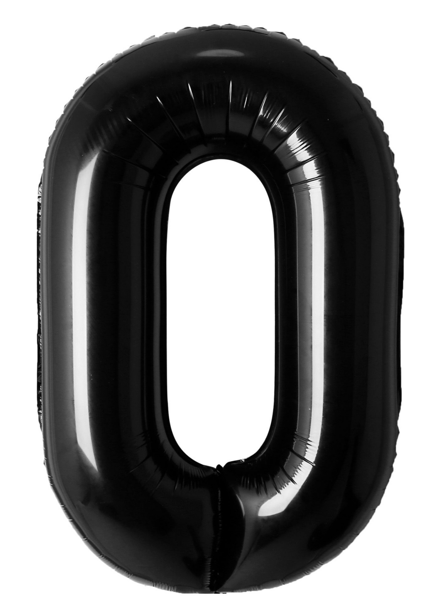 40 Inch Black Number 0-9 Foil Balloon