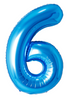 Foil number balloon , large Foil number balloon 