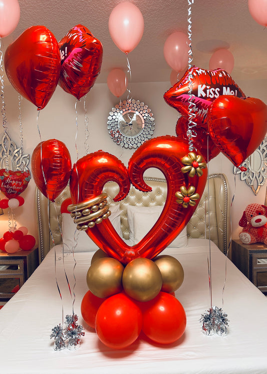 My heart Balloon Bouquet