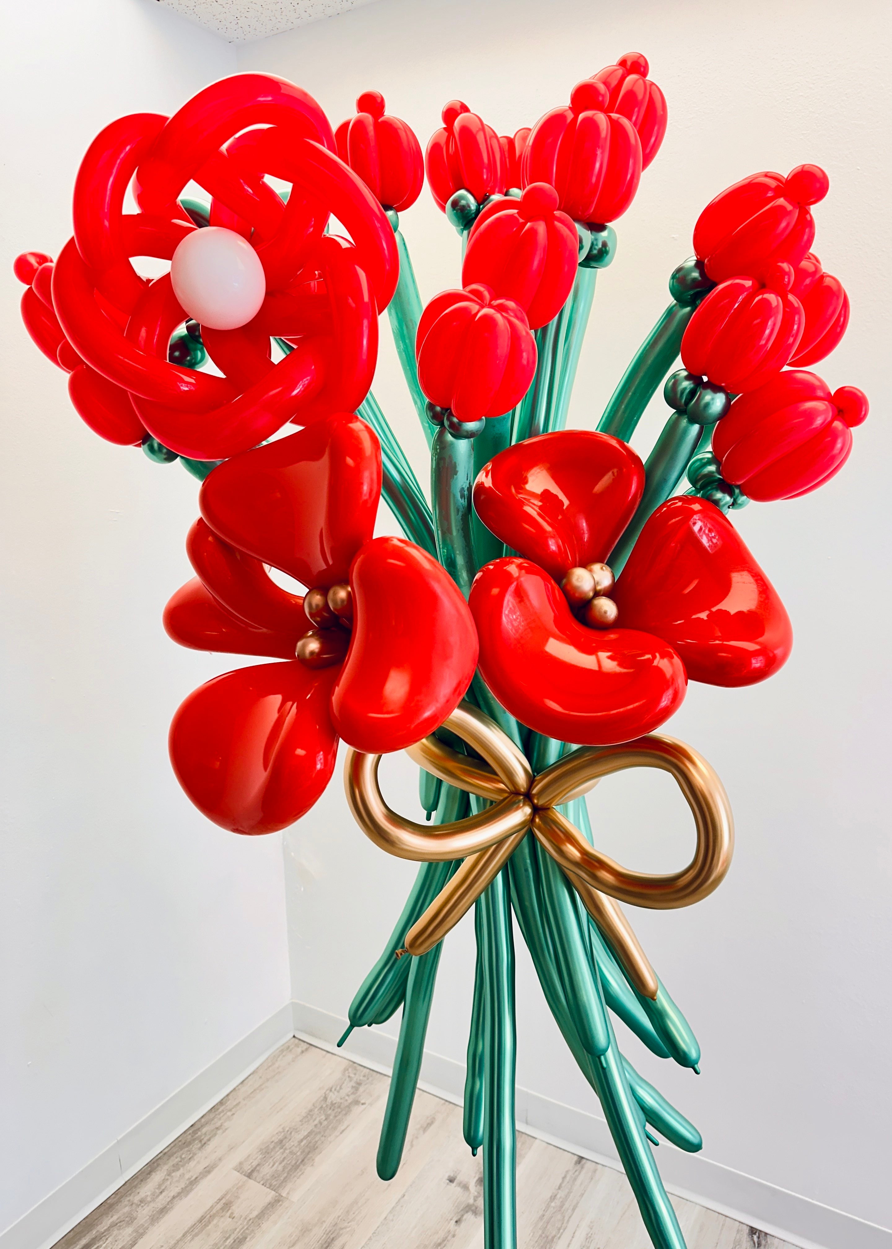 Flower Buds &amp; Blooms Balloon Bouquet by Party Galore Tampa