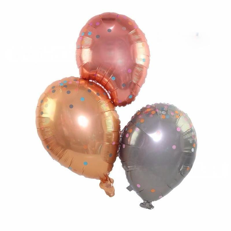 45-Inch Happy Birthday Confetti Foil Balloon