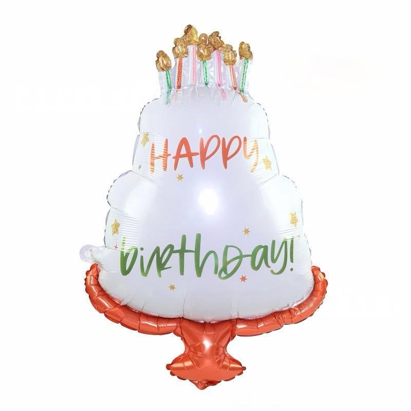 41-Inch Giant Birthday Cake Foil Balloon