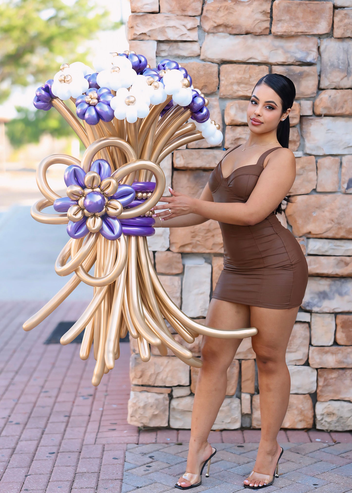 Beautiful Blooming Bliss Balloon Bouquet by Party Galore Tampa