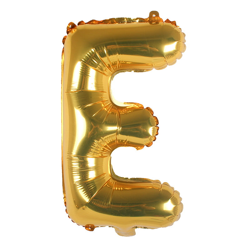 40-Inch Gold Letter Foil Balloon