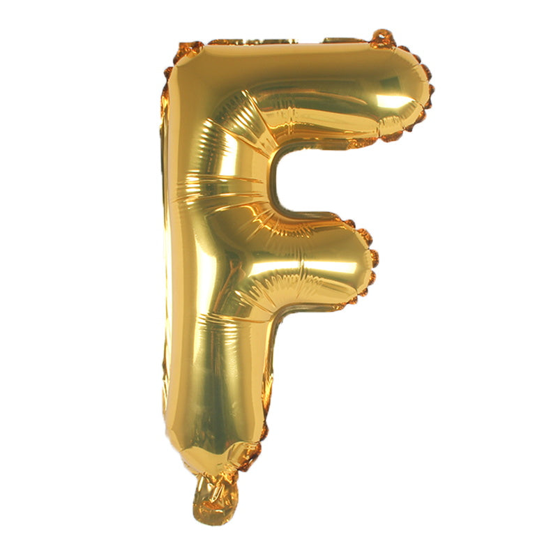 40-Inch Gold Letter Foil Balloon