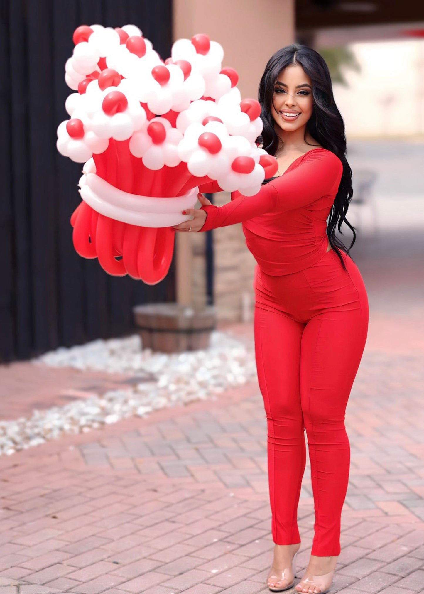 Flower Balloon Bouquet: Delivery & Pickup Available at Party Galore Tampa