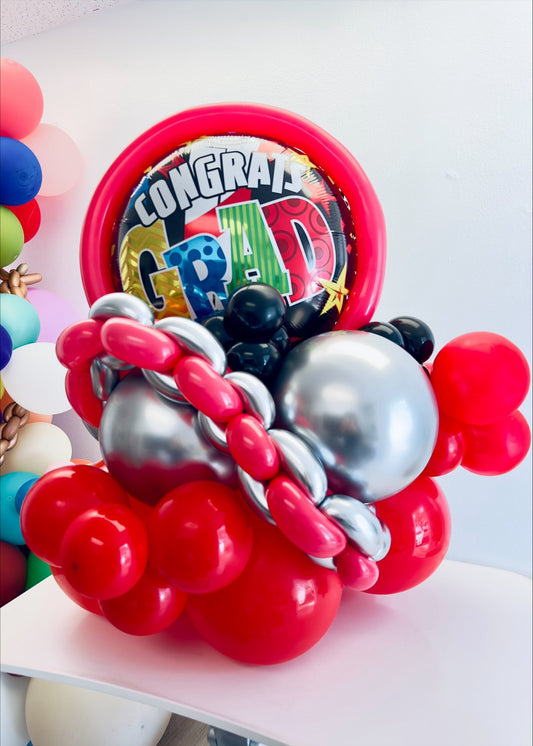 Graduation Balloon Bouquet - Celebrate Their Graduation by Party Galore Tampa