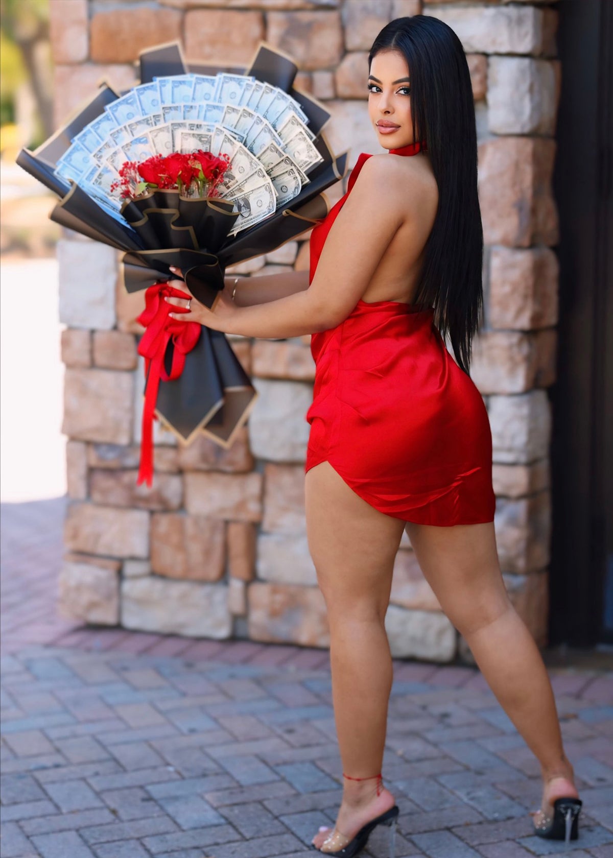 Money and roses 🌹 Bouquet 50 Bills