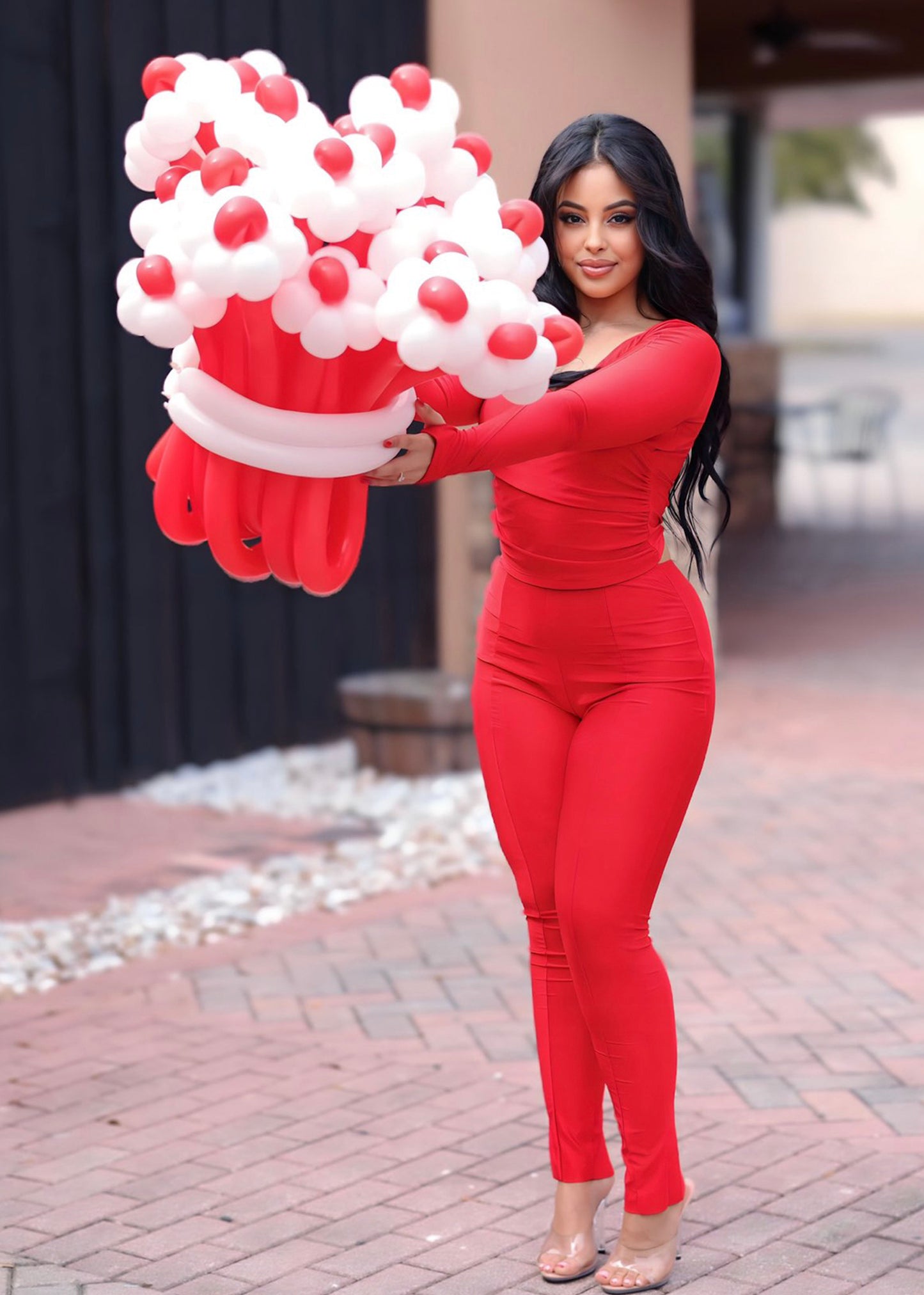 Flower Balloon Bouquet: Delivery & Pickup Available at Party Galore Tampa